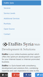 Mobile Screenshot of etabits.com