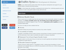 Tablet Screenshot of etabits.com